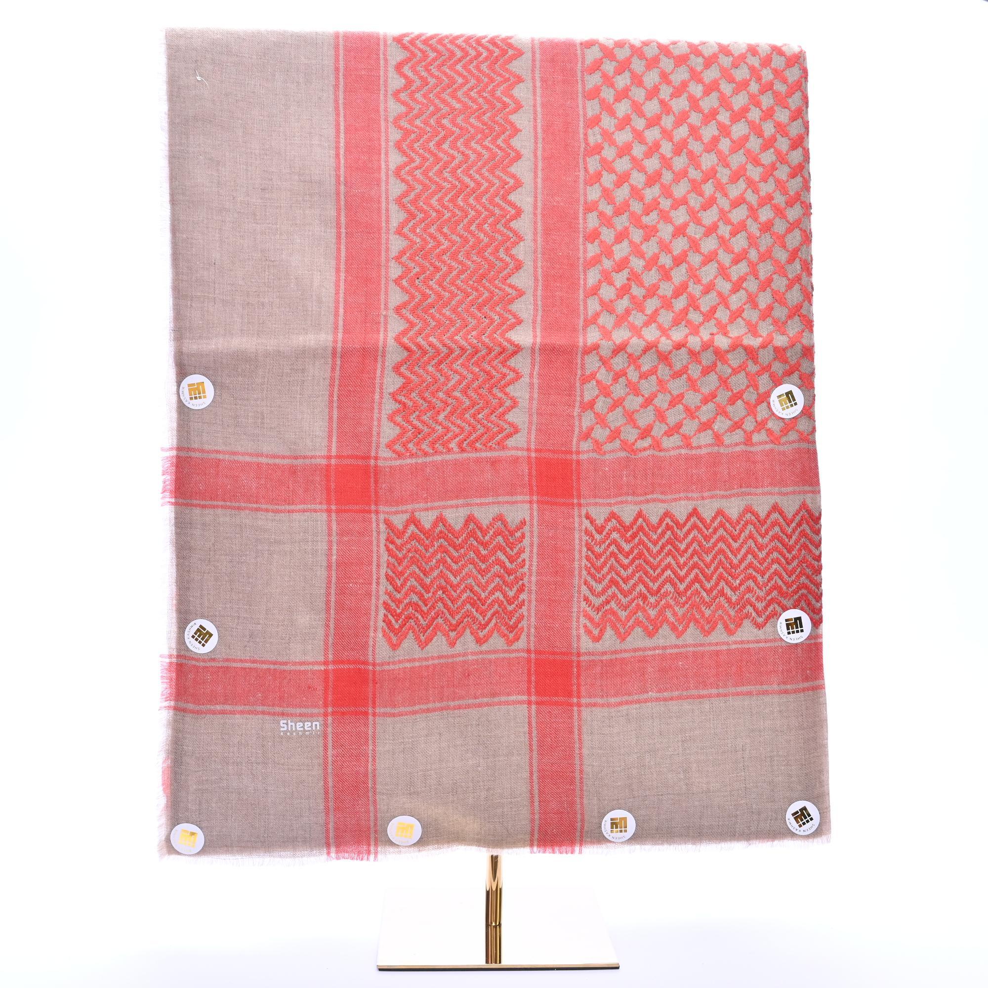 Exclusive Handmade Kashmiri Basrawi with brown base - Image 6